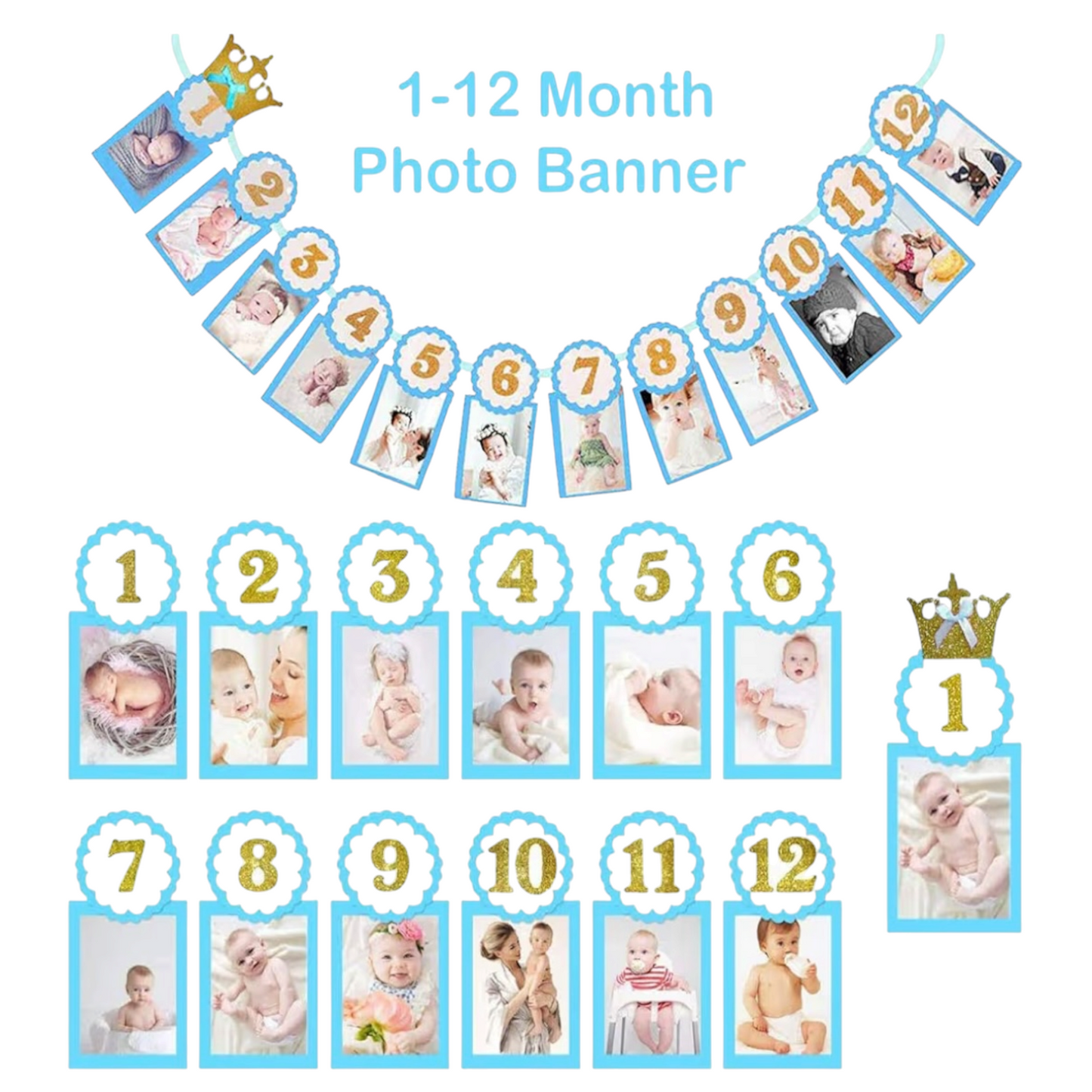 Blue First Year Banner