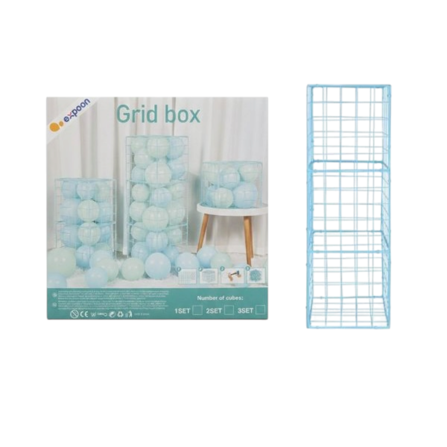 Plastic Grid Box - 90*30cm