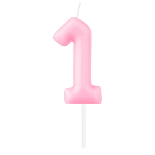 Pink Nb 1 Candle