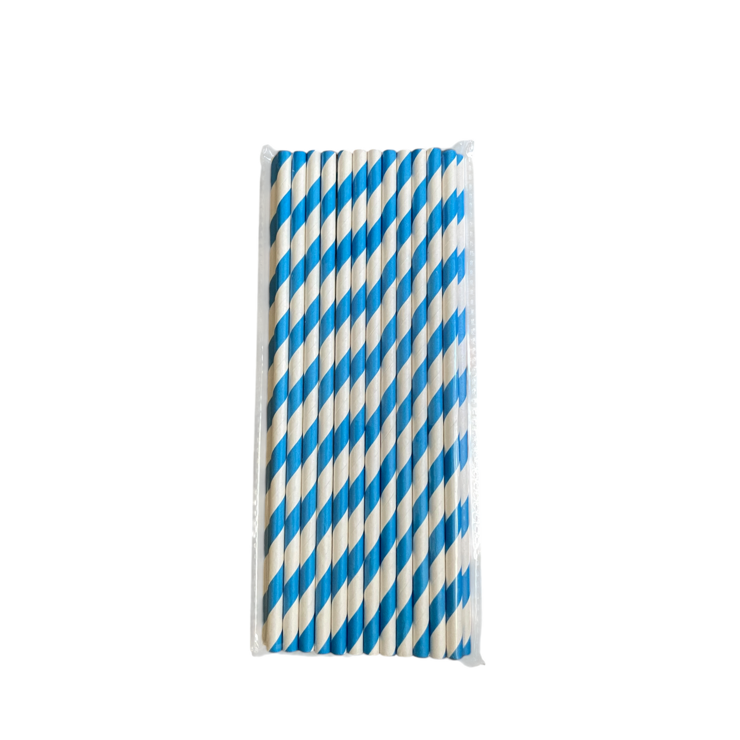 Paper Straws Striped- 25 Pcs