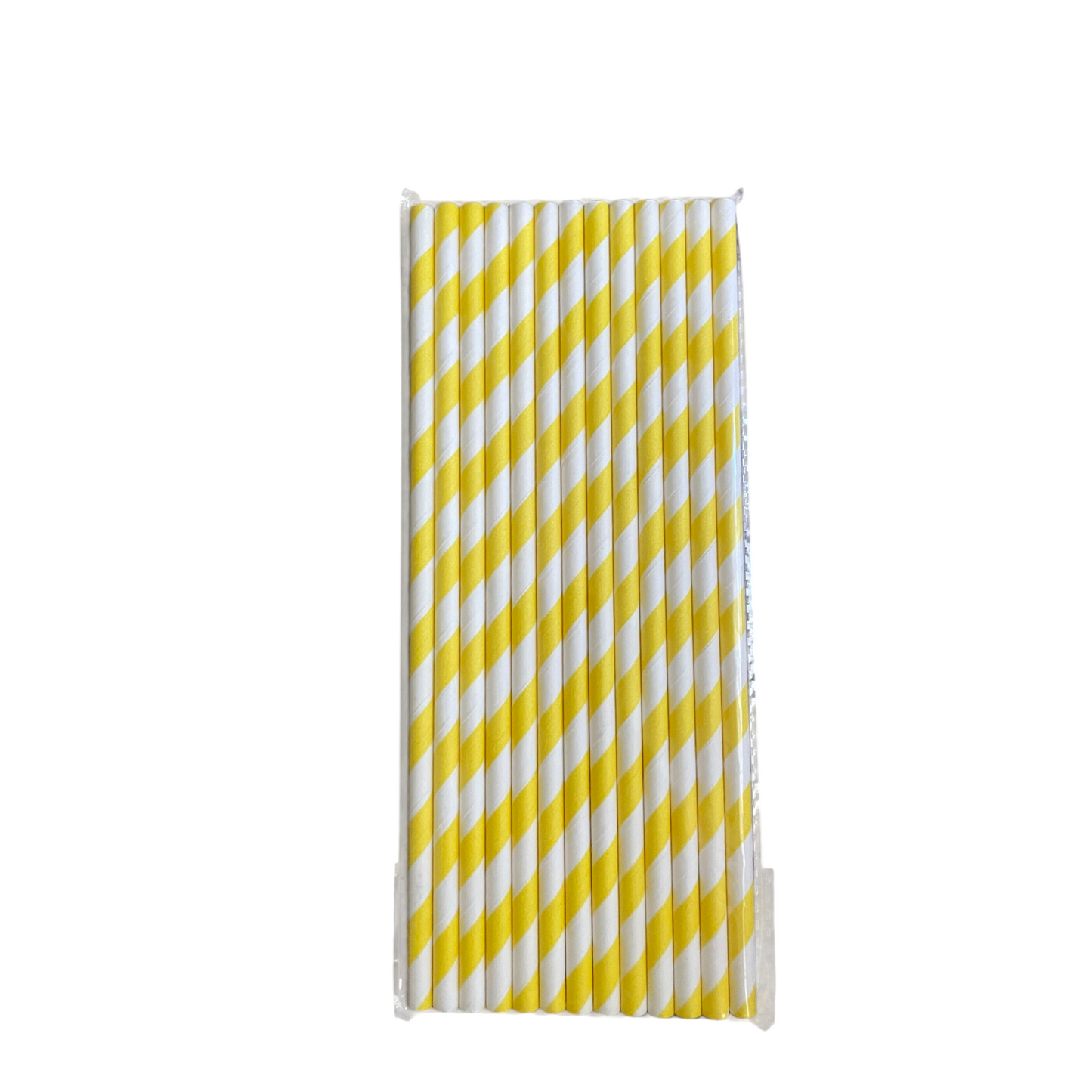 Paper Straws Striped- 25 Pcs