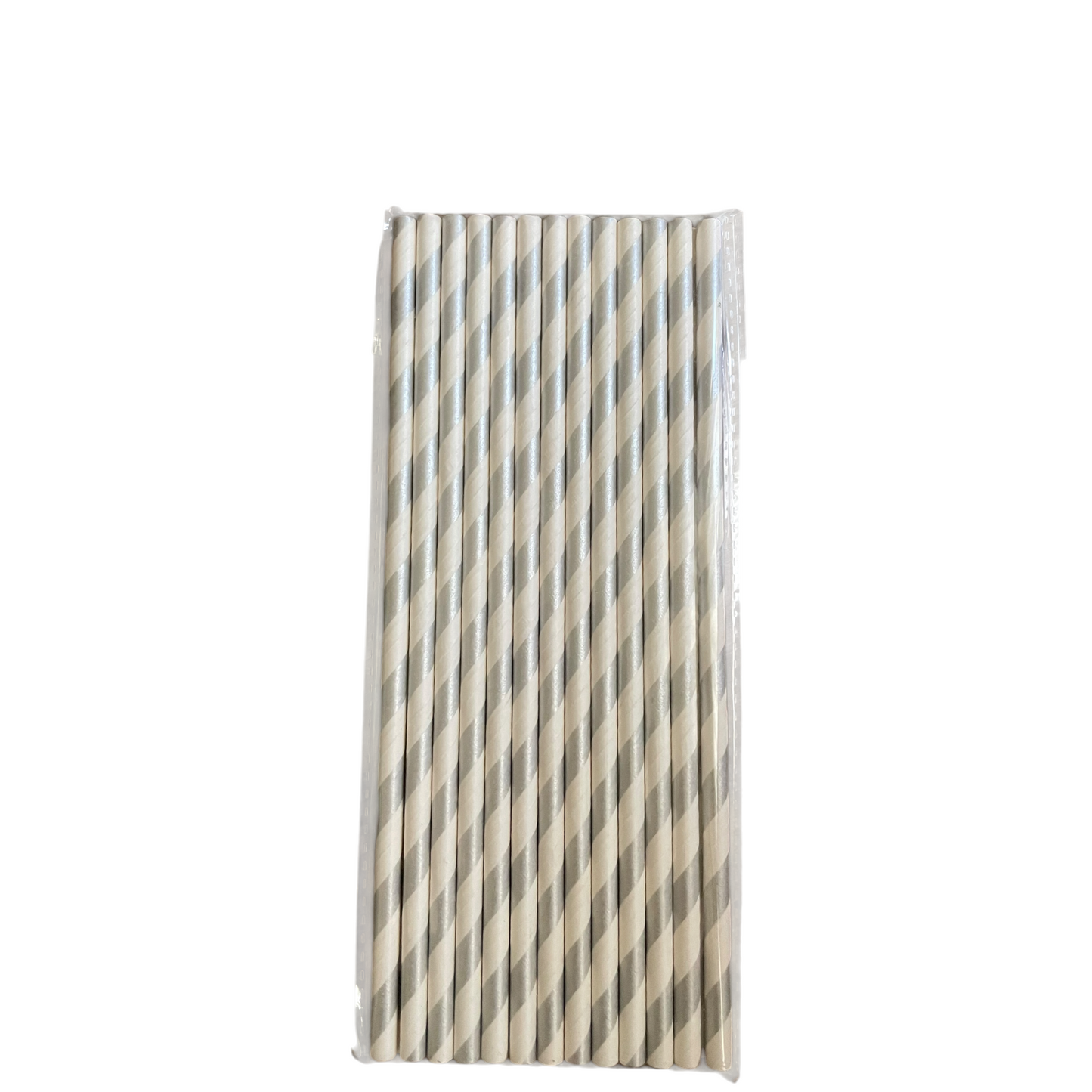 Paper Straws Striped- 25 Pcs