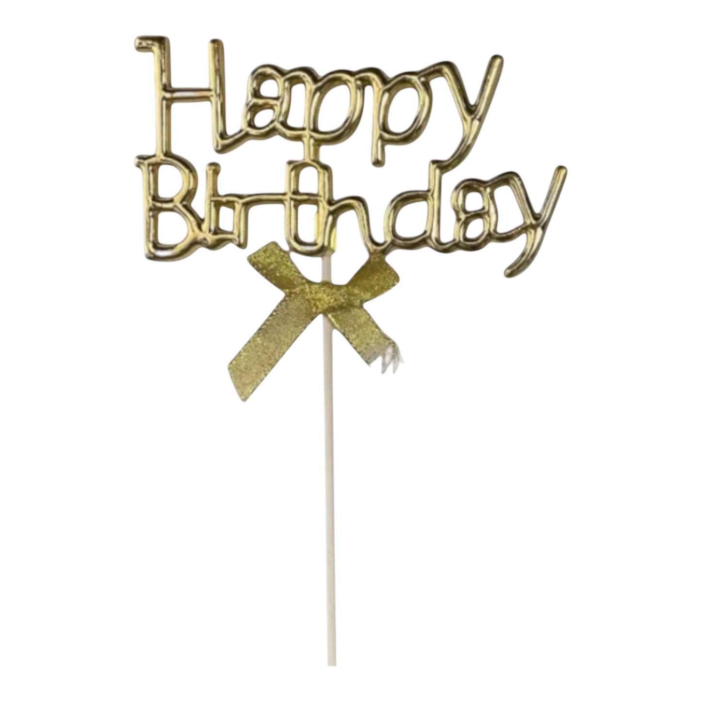 Happy Birthday Cake Topper - 20cm