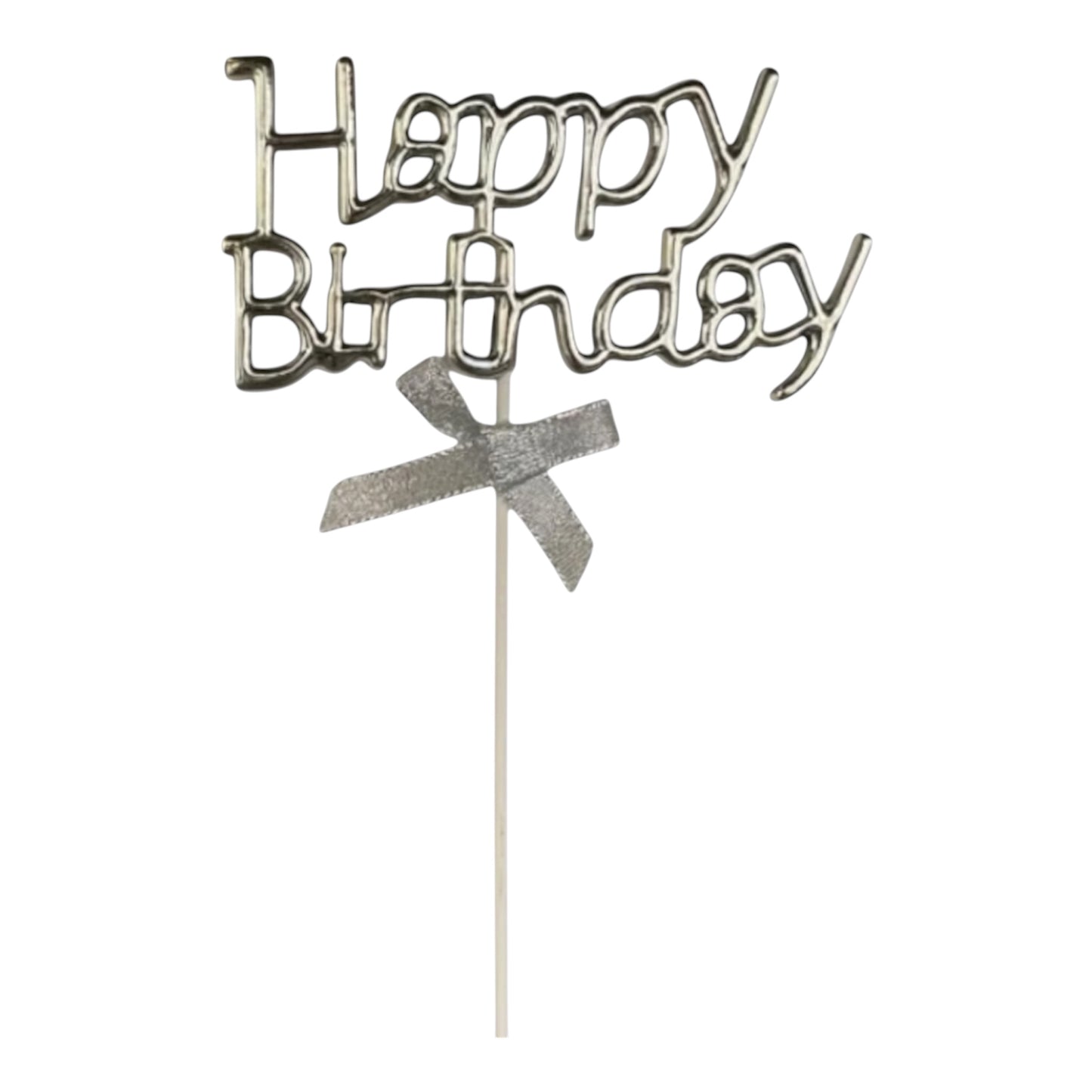 Happy Birthday Cake Topper - 20cm