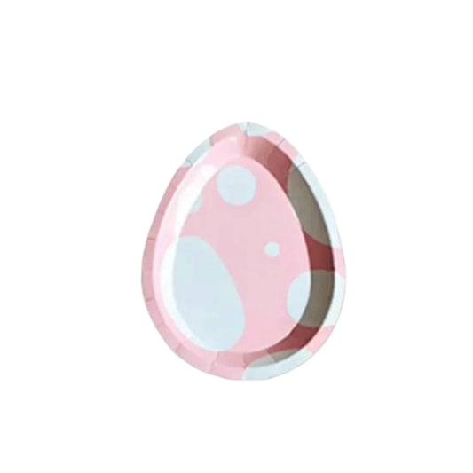 Egg Small Plates - 8 Pcs