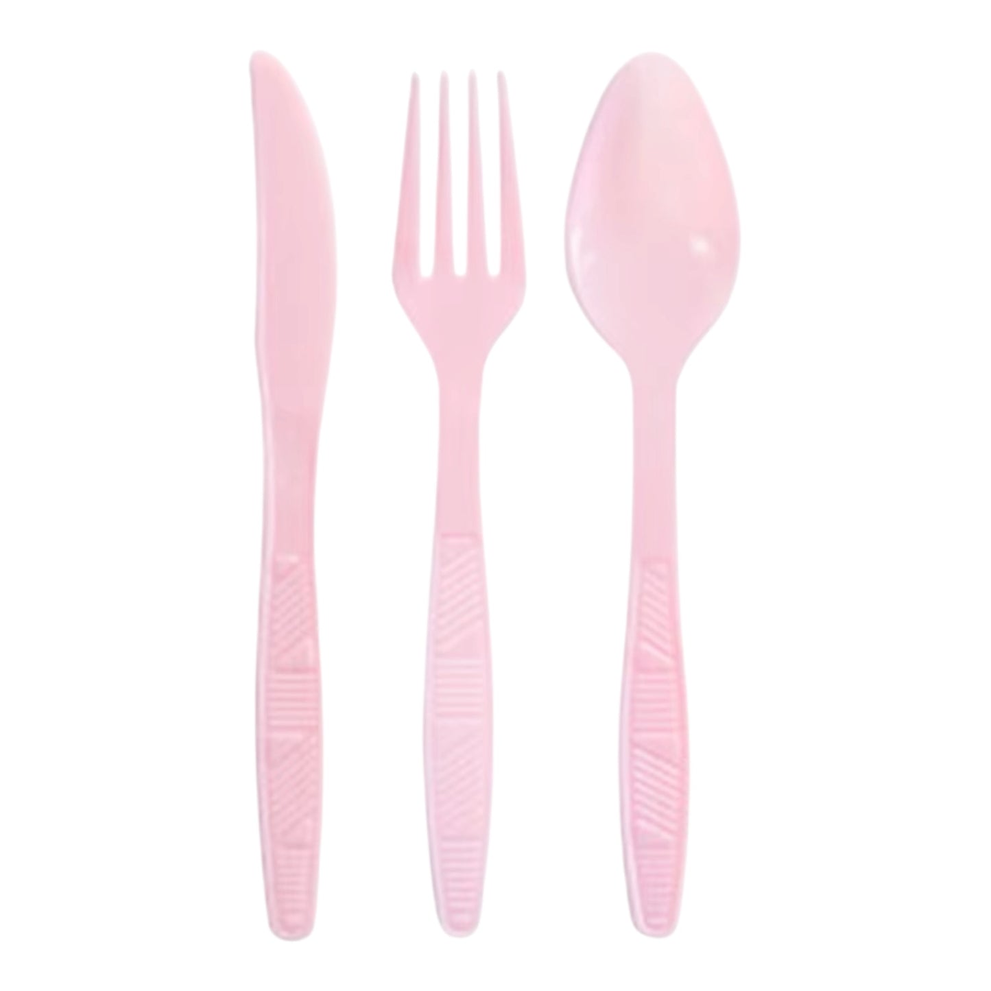 Pink Cutlery Set - 8 Forks/ Spoons/ Knives