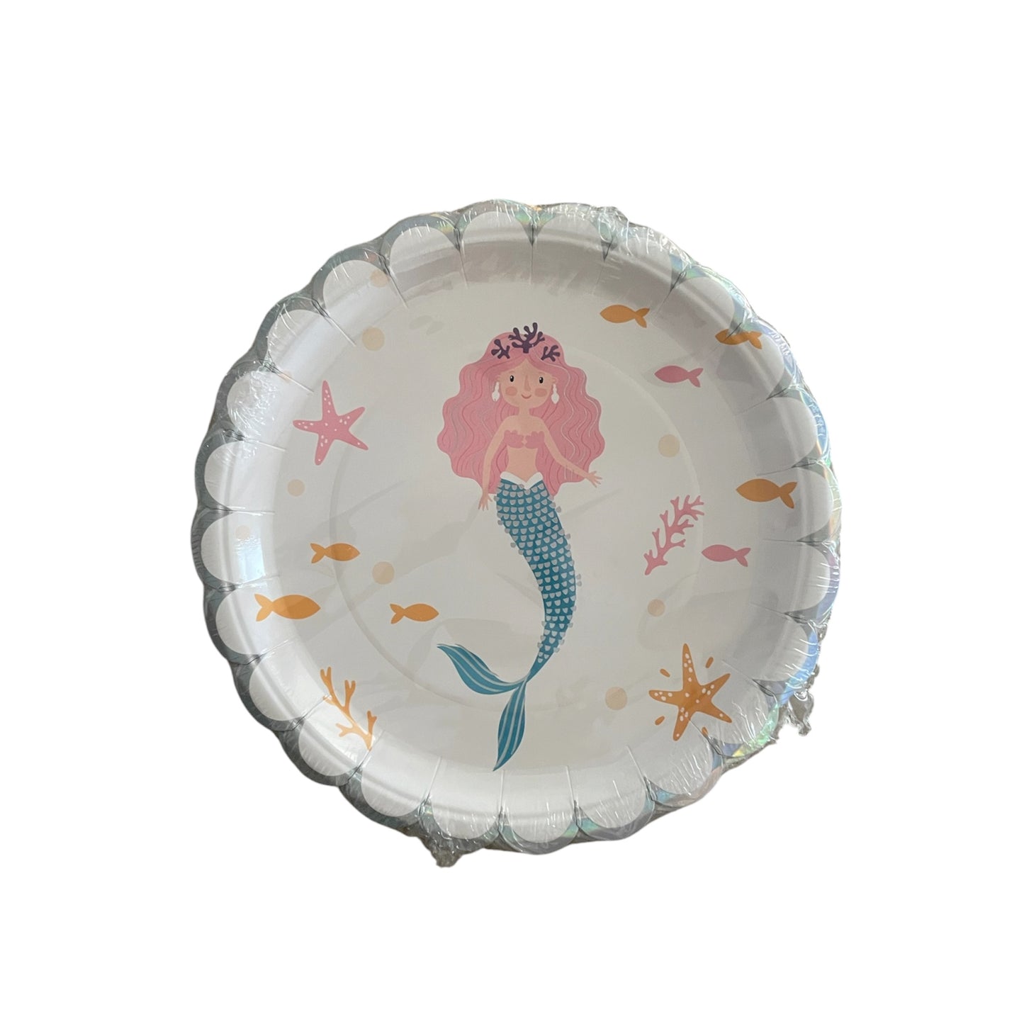 Mermaid Small Plates - 8 Pcs