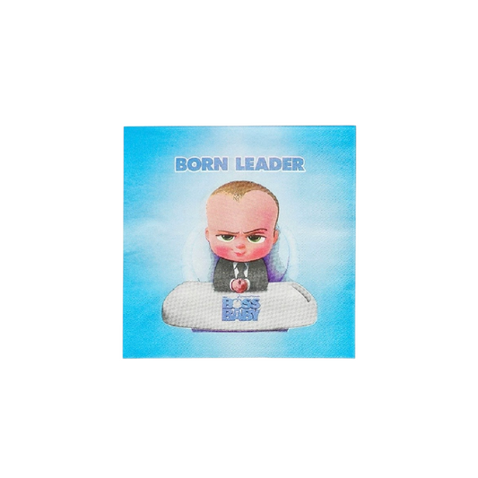 Baby Boss Napkins - 20 Pcs