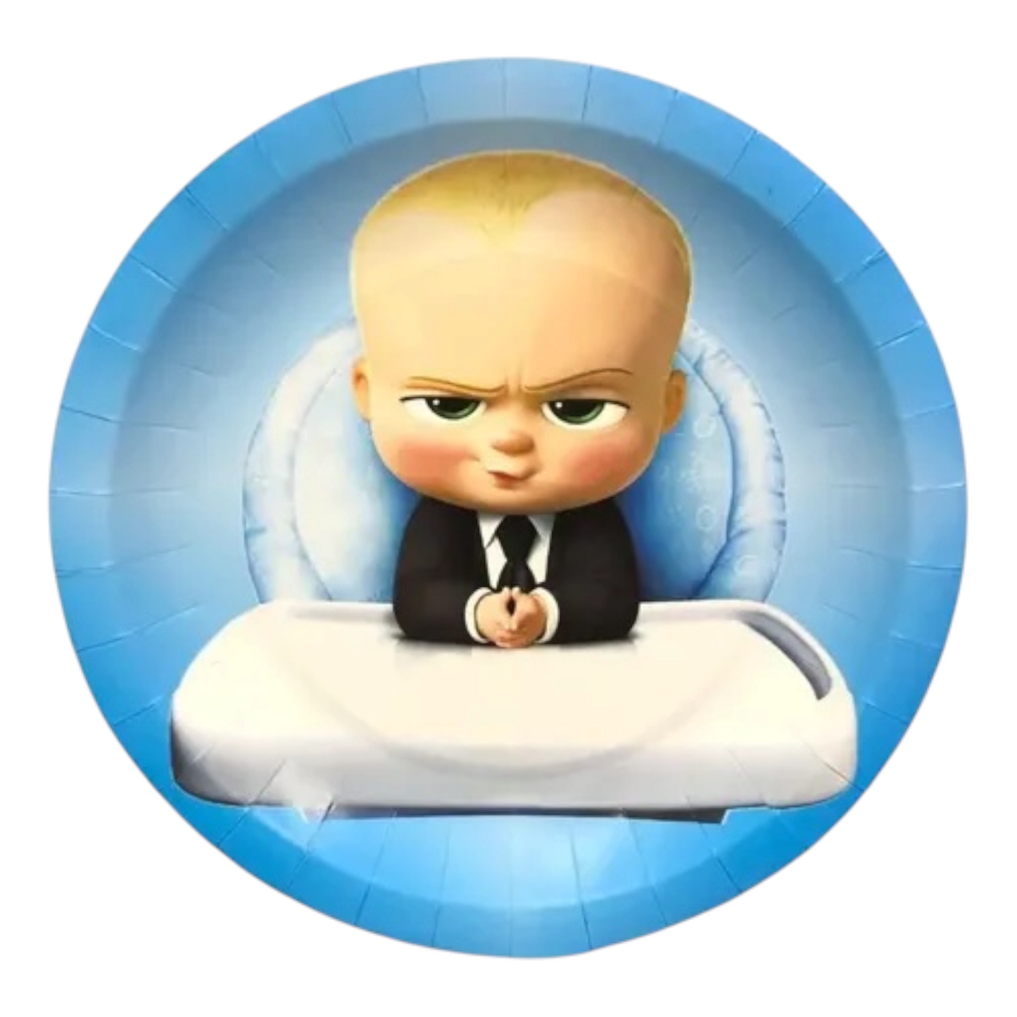 Baby Boss Big Plates - 10 Pcs