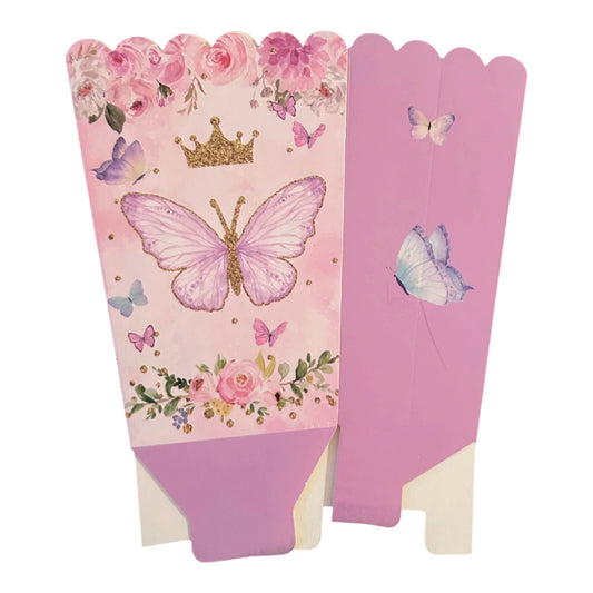 Butterfly Popcorn Cups - 6 Pcs