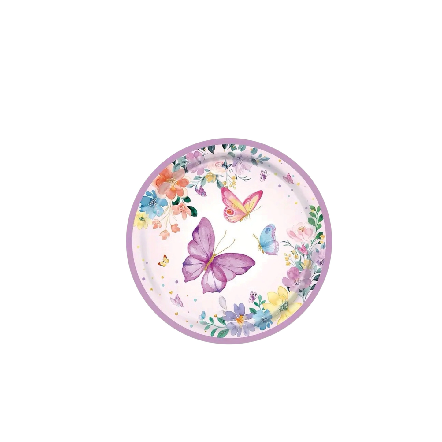 Butterfly Small Plates - 10 Pcs