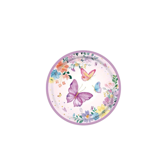 Butterfly Small Plates - 10 Pcs