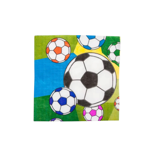 Football Napkins - 20 Pcs
