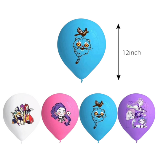 Kpop latex Balloons - 16 Pcs