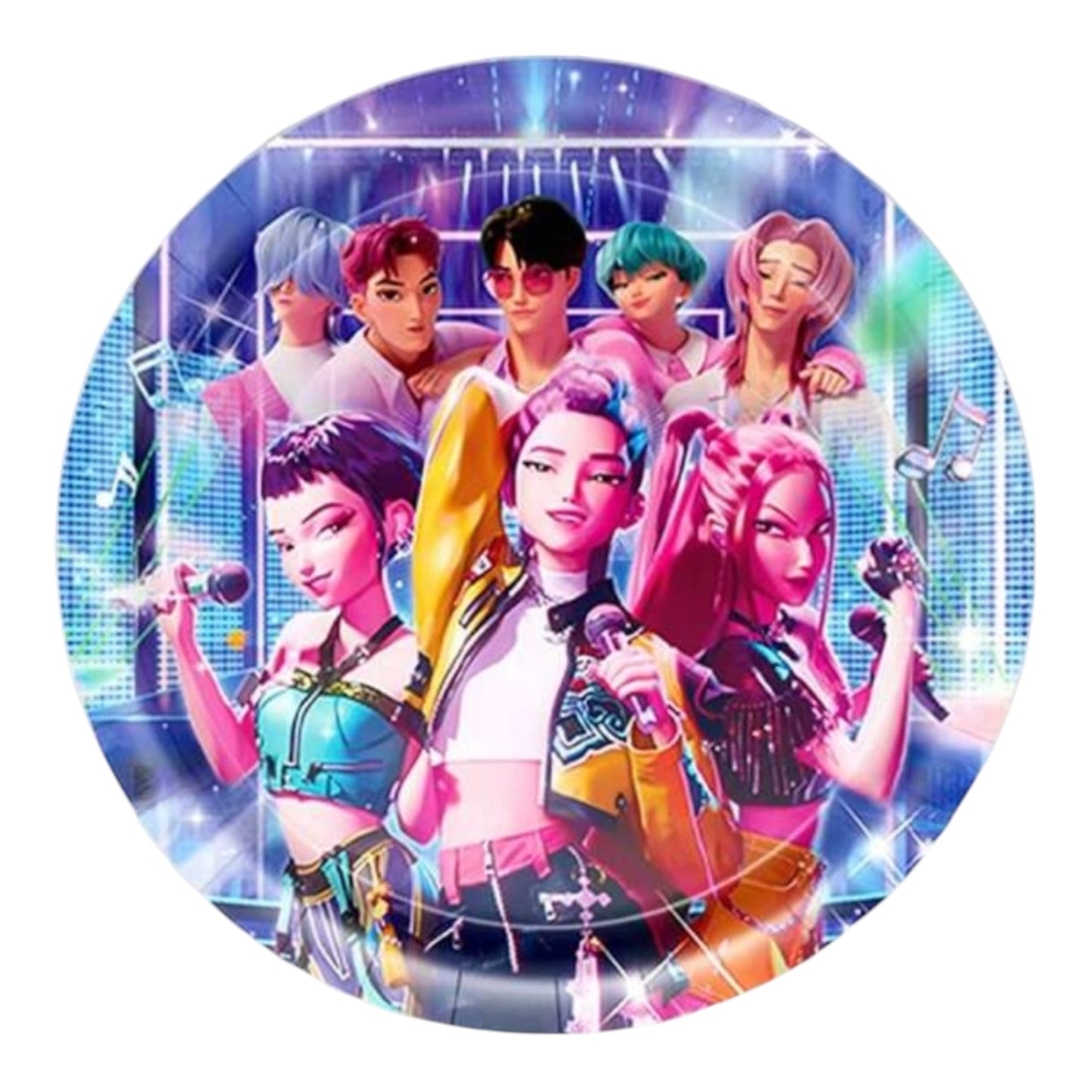 Kpop Big Plates - 10 Pcs