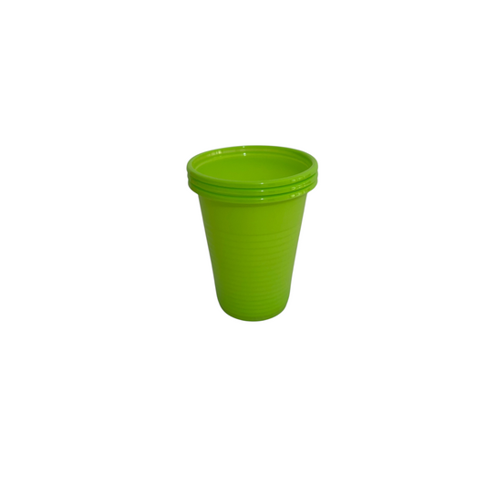 Green Plastic Cups - 50 Pcs