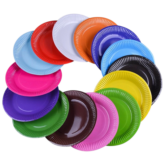 Paper Big Plates - 10 Pcs