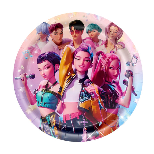 Kpop Big Plates - 10 Pcs
