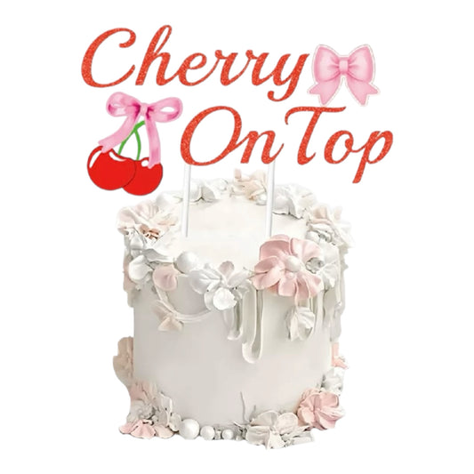 Cherry Cake Topper
