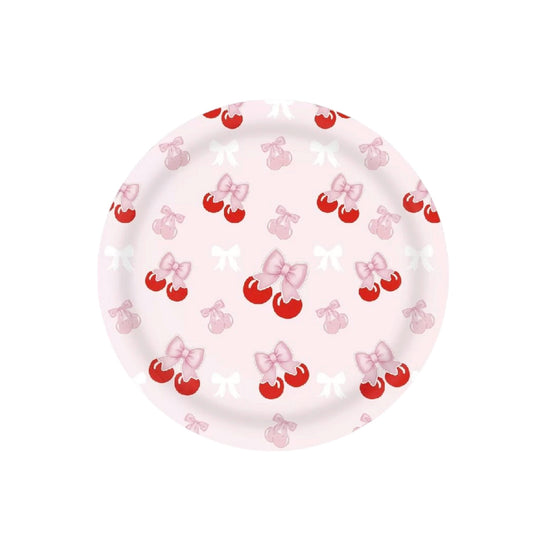 Cherry Small Plates - 10  Pcs