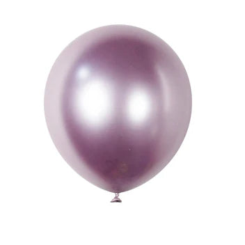 High Quality Chrome Latex Balloons - 3.2g - 12 Inch