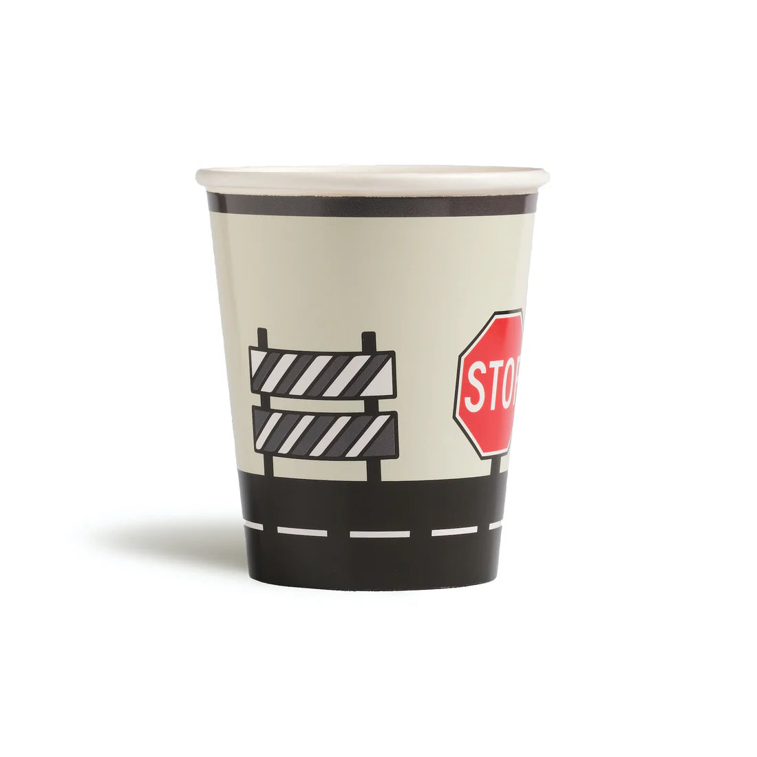 Construction Paper Cups - 8 Pcs